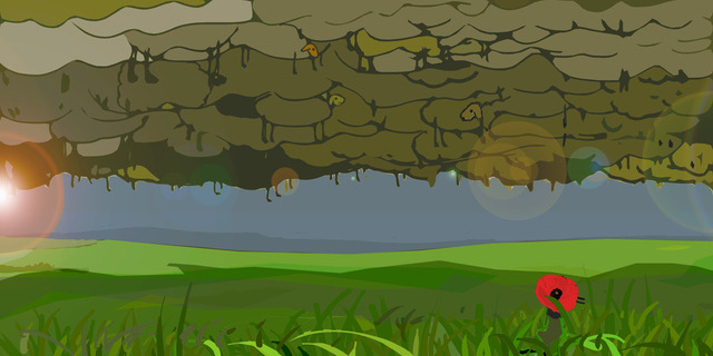 4- ciel si noir halo